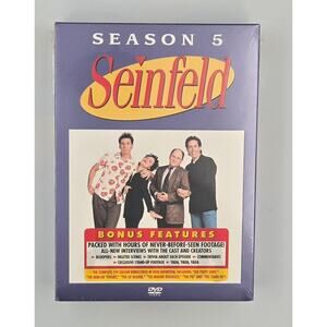 Seinfeld Season 5 on DVD with Bonus Features NEW STILL WRAPPED